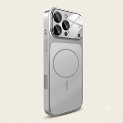 Magnetische Glas-Nano-Matt Handyhülle für iPhone mit Kameraschutz