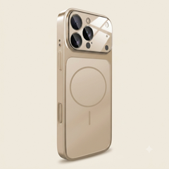 Magnetische Glas-Nano-Matt Handyhülle für iPhone mit Kameraschutz