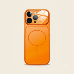 Magnetische Glas-Nano-Matt Handyhülle für iPhone mit Kameraschutz