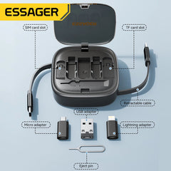 Kompaktes 3-in-1 Ladekabel