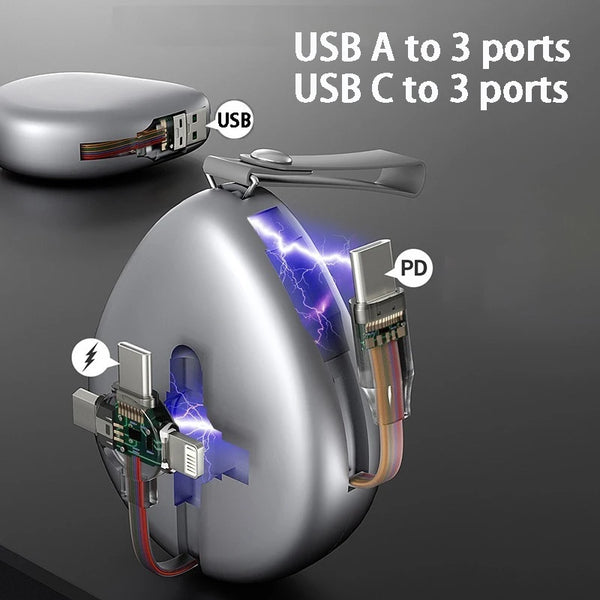 6-in-1 Ladekabel
